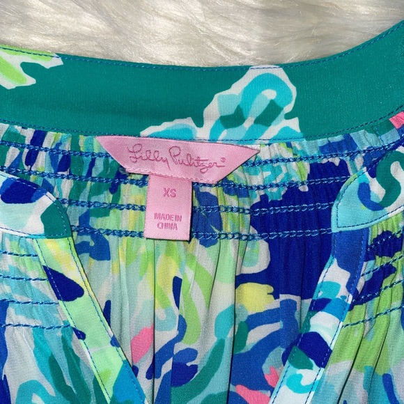 Lilly Pulitzer Elsa Silk Top - Picture 4 of 6